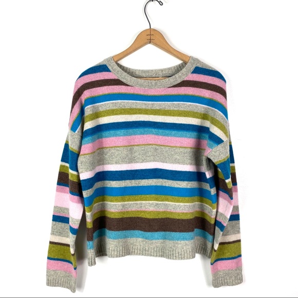 Sundance Sweaters - Sundance | Joyful Stripe Pullover Sweater